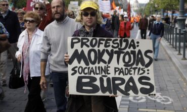 AKTUALU. Pedagogai skelbia neterminuotą streiką: neveiks 79 mokyklos ir darželiai