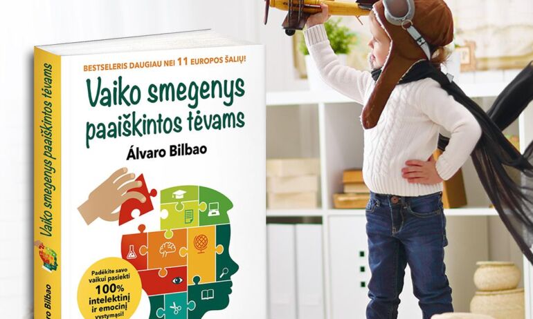 Ar viską žinome apie vaiko smegenis? Ispanų mokslininkas Álvaro Bilbao atskleidžia netikėtus faktus