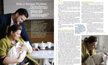Atviras ir šiltas interviu su Merūno Vitulskio šeima – naujame "Tavo vaiko" žurnale