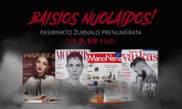 BAISIOS NUOLAIDOS PRENUMERATAI!