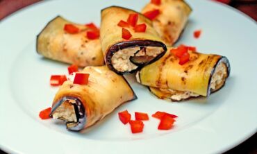 Baklažanai + varškė = gardus ir sveikas patiekalas