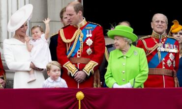 Dėmesio centre vėl atsidūrė mažieji princas ir princesė