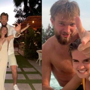 Domantas Sabonis su žmona Shashana Rosen laukia šeimos pagausėjimo