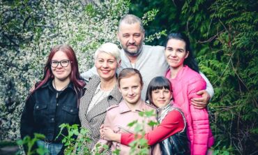 Dviejų vaikų mama