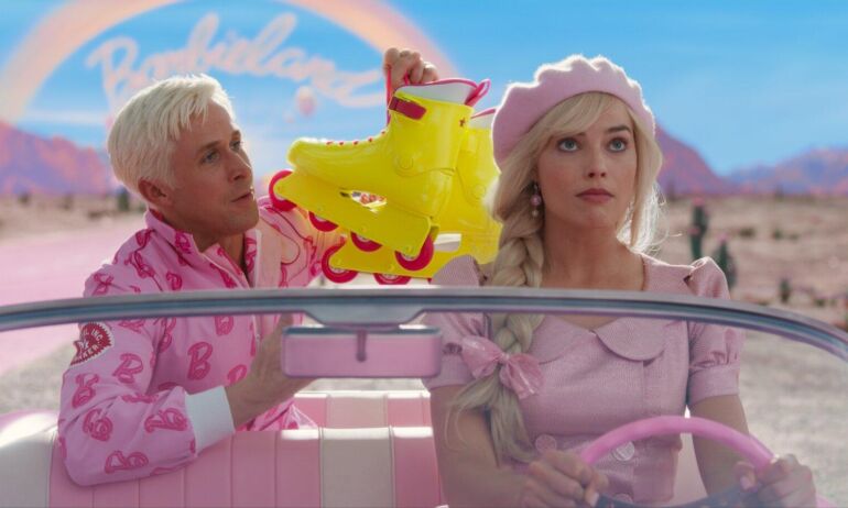 Filmo „Barbė“ žvaigždės Margot Robbie ir Ryanas Goslingas: tegu ši vasara būna rožinė!