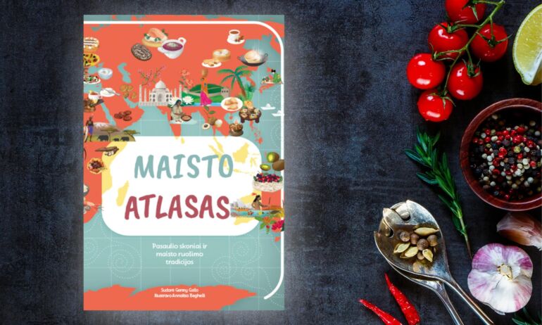 Genny Gallo knyga „Maisto atlasas“ 