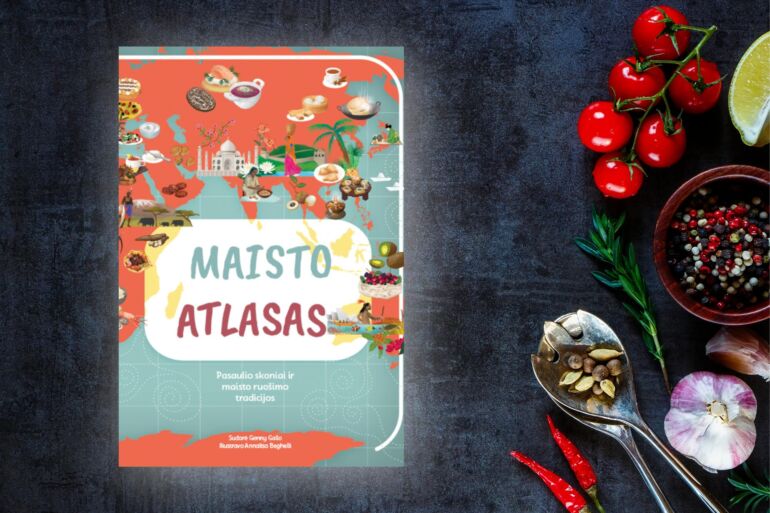 Genny Gallo knyga „Maisto atlasas“ 