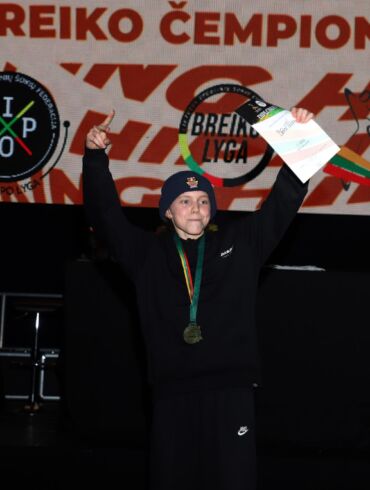 Išdalinti Lietuvos breiko ir hiphopo čempionato medaliai (GALERIJA)