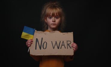 JT: Ukrainoje kas minutę vienas vaikas tampa pabėgėliu 
