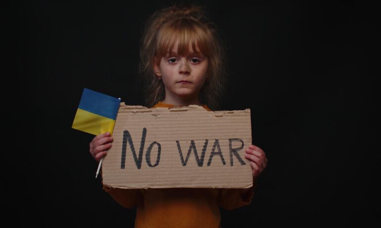 JT: Ukrainoje kas minutę vienas vaikas tampa pabėgėliu 