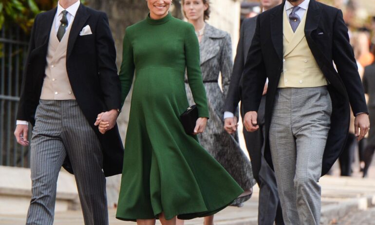 Karališkose vestuvėse žvilgsniai krypo į tuoj gimdysiančią Pippą Middleton