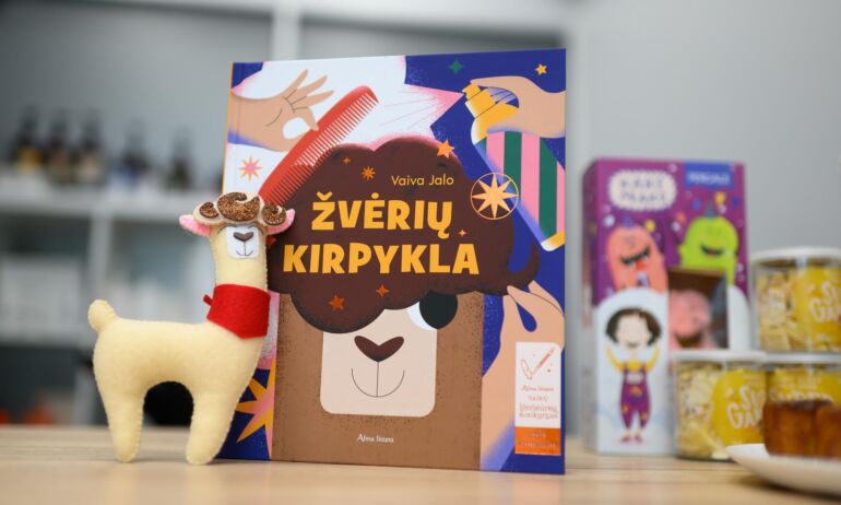 Knygos idėją iliustruotojai pašnibždėjo kirpyklos bijantys vaikai (GALERIJA)