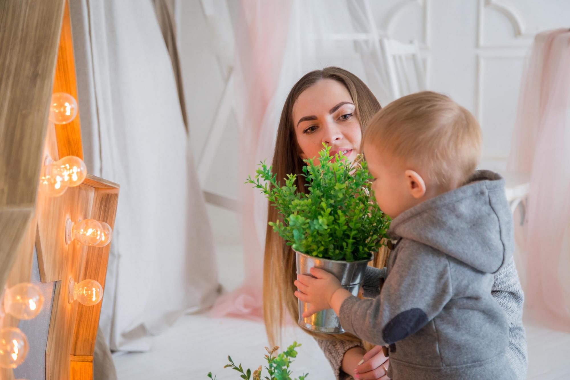 Kokių augalų negalima laikyti vaiko kambaryje