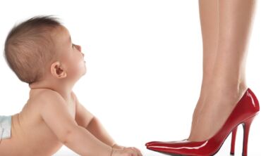 Kūdikį auginanti mama ryžosi įdomiam eksperimentui