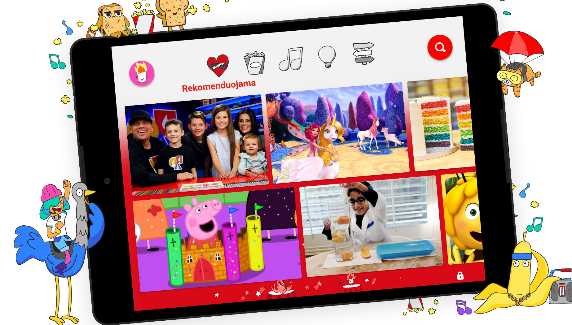 Lietuvoje pradėjo veikti YouTube Kids – specialiai vaikams sukurta platforma