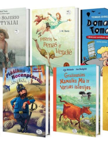 Mėgstamiausi padaužos vaikų knygų puslapiuose
