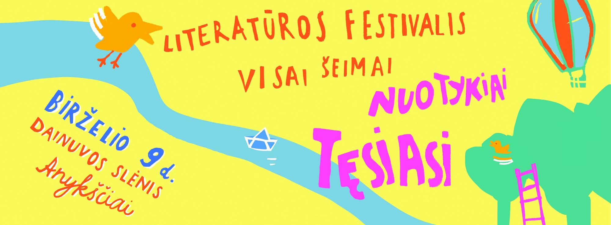 Nemokamas festivalis vaikams primena: knygų skaitymas yra džiaugsmas ir malonumas