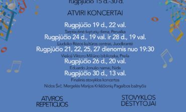 Neringoje vyks vaikų ir jaunimo muzikos stovykla – „Orkestras“