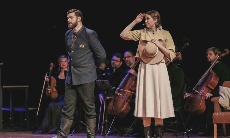 Paskutinį kartą scenoje –­ Richardo Rodgerso miuziklo „Muzikos garsai“ motyvais pastatytas teatralizuotas spektaklis šeimai