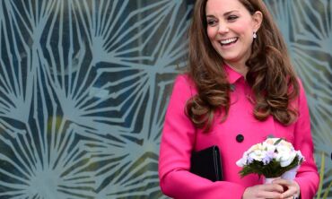 Paskutiniame viešame pasirodyme prieš gimdymą Kate Middleton tiesiog švytėjo