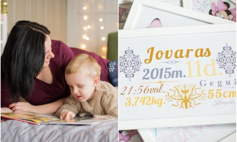 Po gimdymo užplūdusi rutina Irinai padovanojo kūrybiško verslo idėją