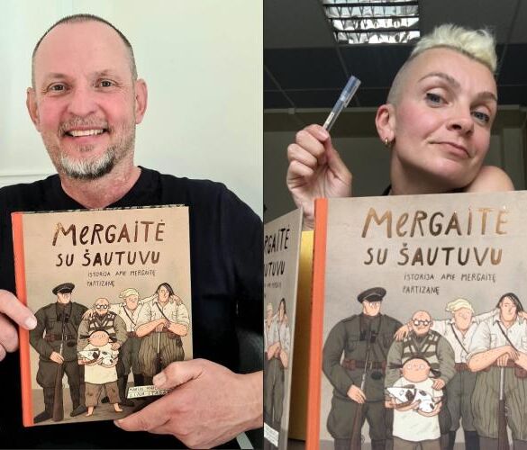 Prieš trisdešimt metų išgirsta istorija Marių Marcinkevičių ir Liną Itagaki paskatino sukurti knygą vaikams apie drąsią mergaitę partizanę