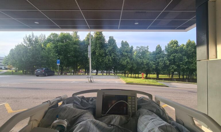 Santaros klinikos: po nėštumo sukeltų komplikacijų gyvybę išgelbėjo donoro kepenys