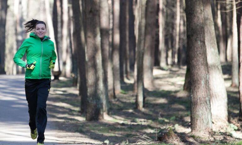 Septintą mėnesį nėščia D. Lobačevskė kasdien nubėga po 10 km