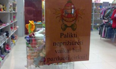 Tėvus pribloškė skelbimas