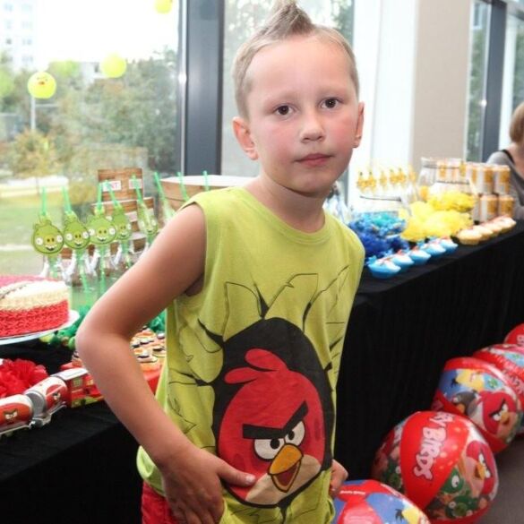 Triukšmingas Ingos Budrienės sūnaus Kerniaus aštuntasis gimtadienis su Angry Birds FOTO