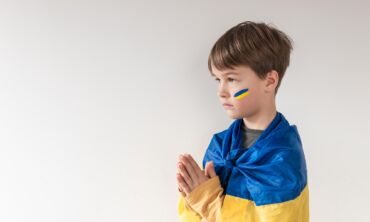UNICEF: dėl karo savo namus Ukrainoje iki šiol paliko beveik du trečdaliai vaikų