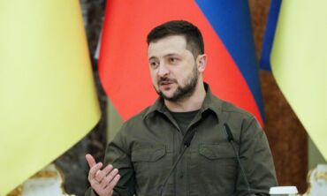 V. Zelenskis priminė vaikų likimus kare