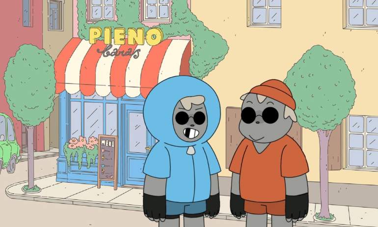 Vaikai kviečiami įgarsinti animacinio filmo „BFF“ personažus – kurmius Mėlyną ir Redą