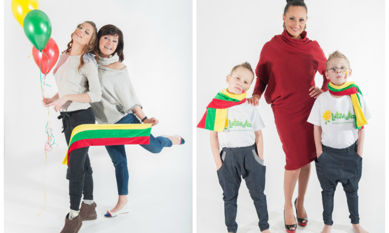 Žinomi tėvai su vaikais - originalioje fotosesijoje FOTO