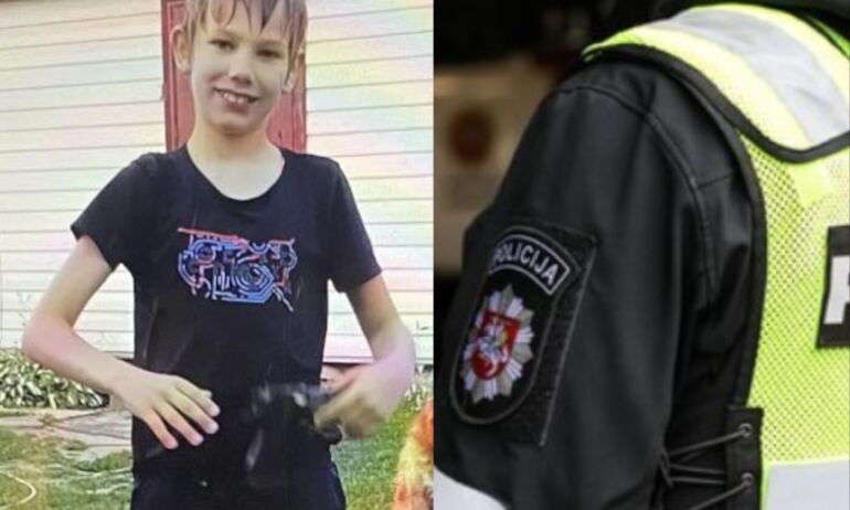 Policija ieško dingusio vaiko