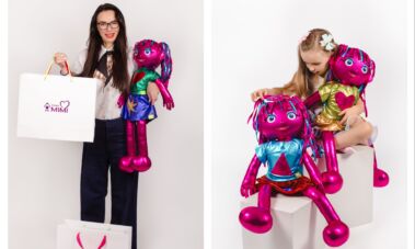 MiMi Lėlė ir kūrėja Justina