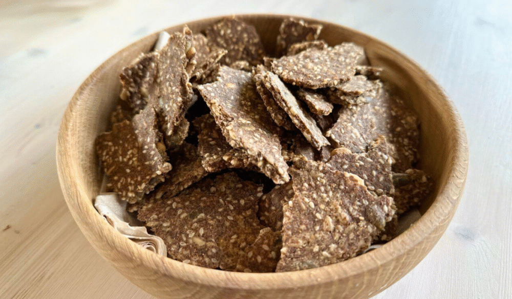 Dienos receptas: sveikuoliški duoniukai be glitimo – krekeriai