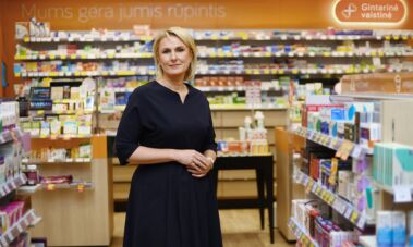Gintarinės vaistinės rinkodaros vadovė Irena Tėvelienė