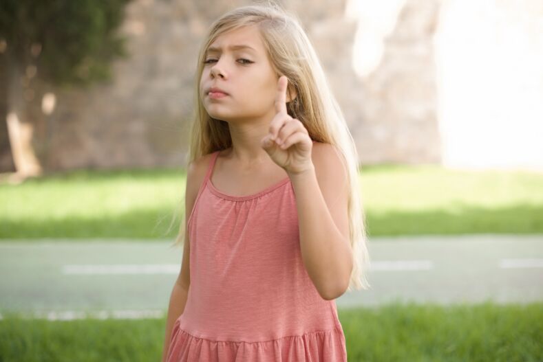 Vaikas sako ne / Shutterstock