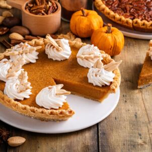 Moliūginis varškės tortas / Shutterstock