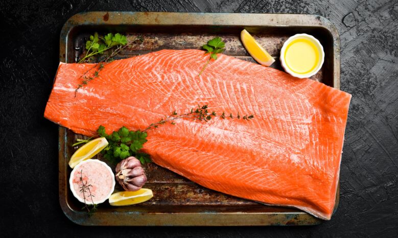 Kaip sūdyti lašišą . Shutterstock