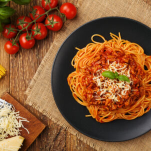 Bolognese makaronai/ Shutterstock