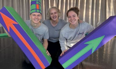 Spektaklio Laikrodukas repeticijos. Iš Dansemos archyvo