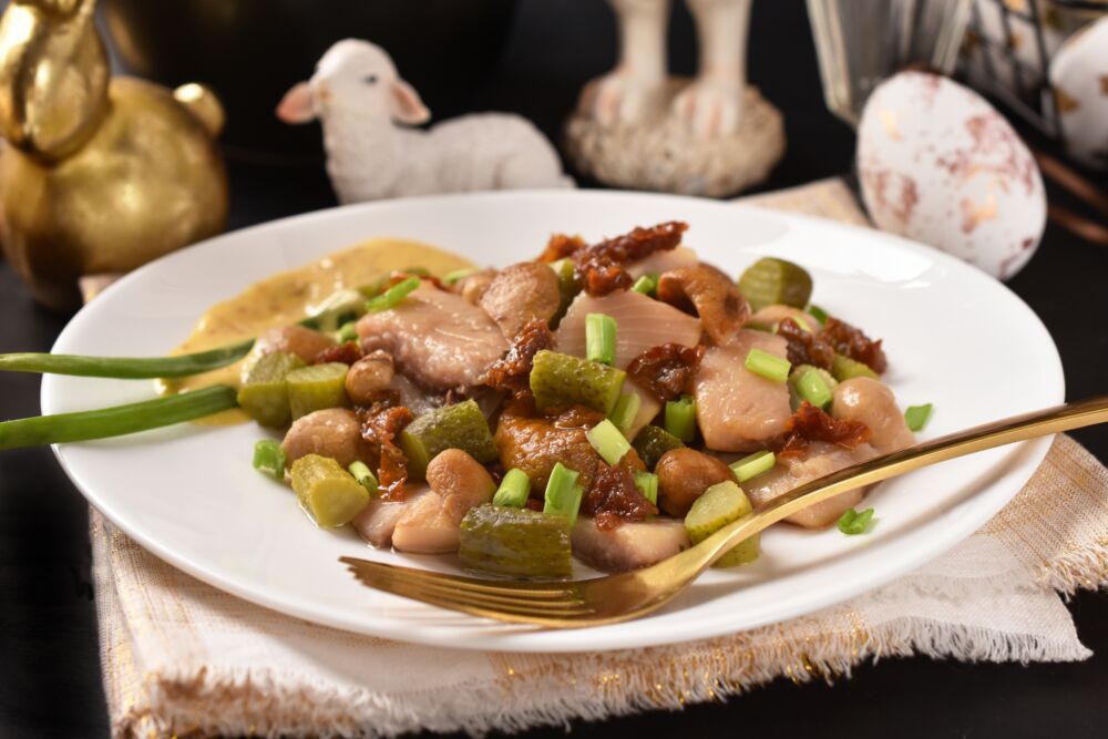 Silkė su džiovintais baravykais: tradicinis skonis su gurmanišku akcentu