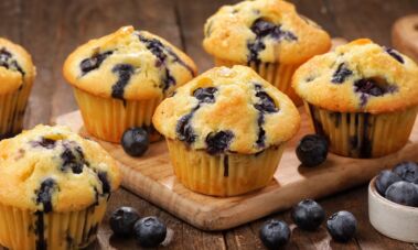 Keksiukai su šilauogėmis / Shutterstock